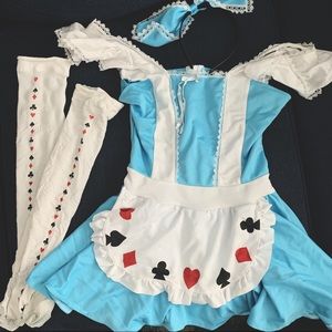 Alice in Wonderland Halloween Costume